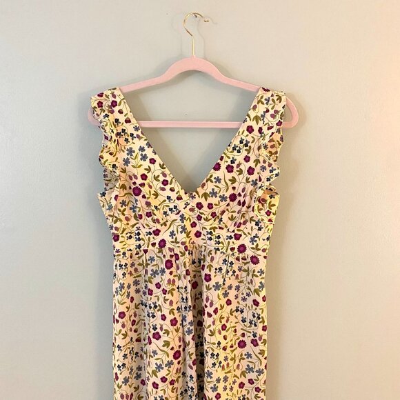 Theory Tessania Floral Cotton Midi Sundress - Picture 2 of 4